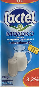 Молоко " Лактель" 3,2% 1 л.