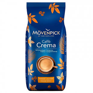 Кава в зернах середнього обсмажування Movendick Caffe Crema, 1 кг (Німеччина), 100% арабіка