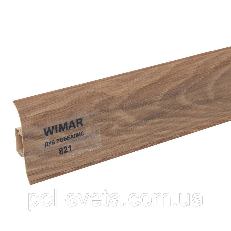 Плінтус ПВХ WIMAR Дуб Робеаліс 821, фото 1