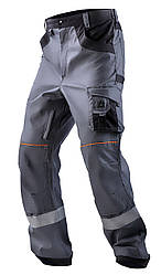 Штани робочі AURUM Grey з бавовни МВВ просочення (зріст 176 см)