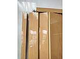 Двері гармошка під розміри 80,70,60. Міжкімнатні двері гармошка з ПВХ, Сосна медова, фото 3