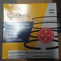 Кільця поршневі Д 245, Д 260 П/К MAR-MOT (Арт. 245-1004060)