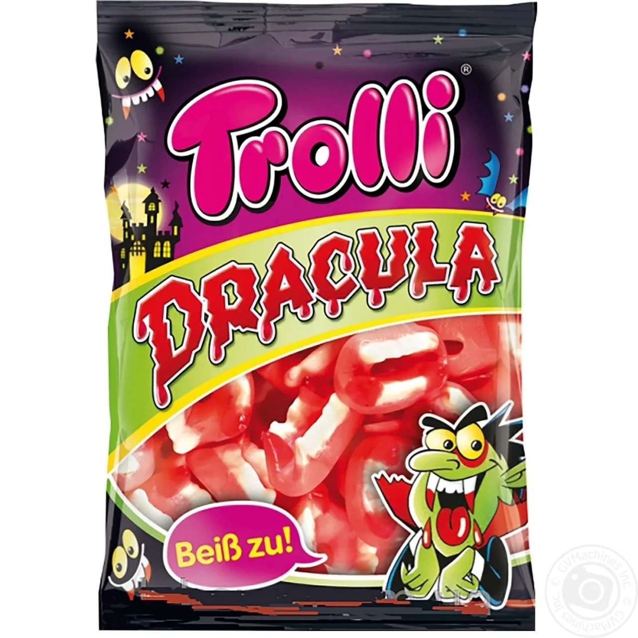 Цукерки желейні жувальні Trolli Dracula (Дракула), 150г Німеччина
