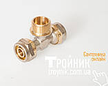 Трійник обжим 20*3/4"З*20 економ, фото 2