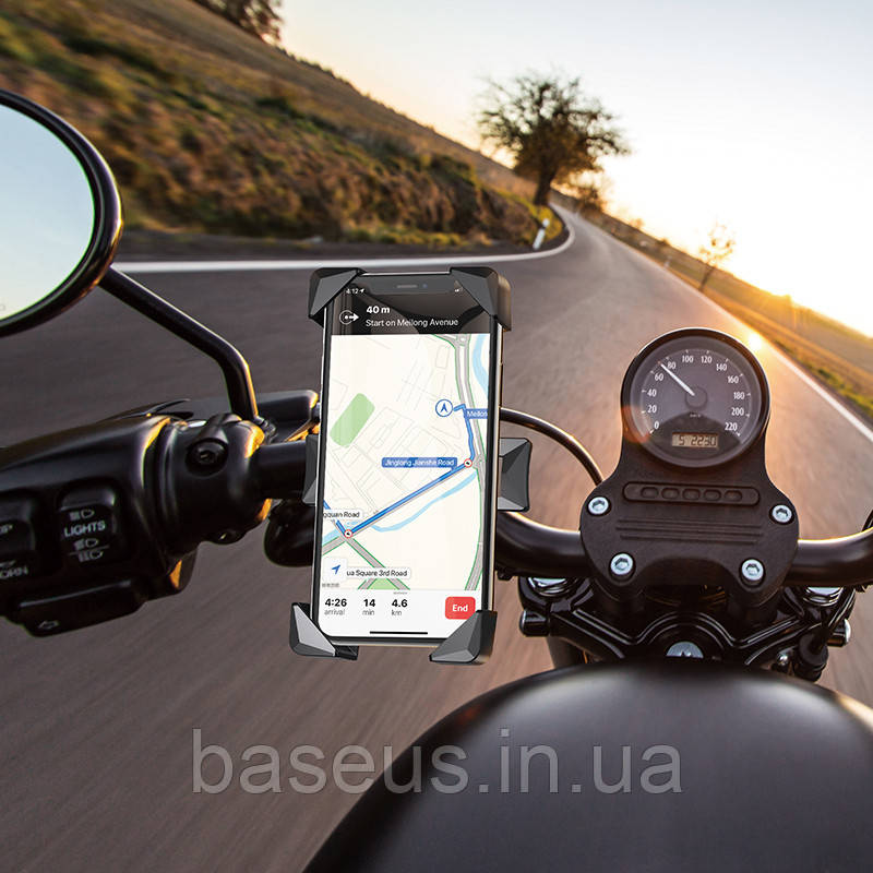 Велотримач one-button bicycle motorcycle універсальний holder CA58 Light Ride