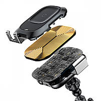 Автотримач з бездротовою зарядкою Baseus Smart Vehicle Bracket (Osculum Type), фото 5