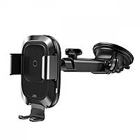 Автотримач з бездротовою зарядкою Baseus Smart Vehicle Bracket (Osculum Type), фото 8