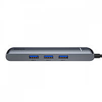 USB-Хаб Baseus Mechanical Eye 6-in-1, фото 5