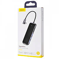 USB-Хаб Baseus Multi-functional (Type-C to 3xUSB3.0+HD4K+PD), фото 3