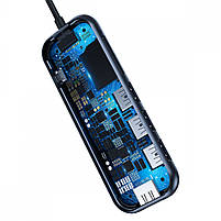 USB-Хаб Baseus Multi-functional (Type-C to 3xUSB3.0+HD4K+PD), фото 4