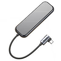 USB-Хаб Baseus Multi-functional (Type-C to 3xUSB3.0+HD4K+PD), фото 3