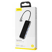 USB-Хаб Baseus Multi-functional (Type-C to 3xUSB3.0+HD4K+PD), фото 4