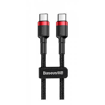 Кабель Baseus Cafule Type-C to Type-C PD 2.0 60W (2m)