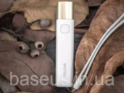 Ліхтарик Xiaomi SOLOVE Portable Flashlight Mobile Power X3S TYPE-C Interface 3000mAh Purple