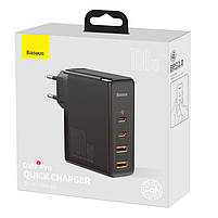 Адаптер мережевий BASEUS GaN2 Pro Quick Charger 2 USB / 2 Type-C, QC/PD, 100W, 5A, Black (CCGAN2P-L01), фото 6