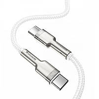Кабель Baseus Cafule Metal Type-C to Type-C 100W (2m), фото 6