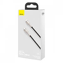 Кабель Baseus Cafule Metal Type-C to Lightning PD 20W (2m), фото 3
