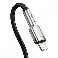 Кабель Baseus Cafule Metal Type-C to Lightning PD 20W (2m), фото 8