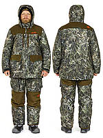 Мужской зимний костюм для охоты и рыбалки Norfin Boar Camo, 2XL (60-62)