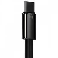 Кабель Baseus Tungsten Gold Fast Charging Type-C 66W (1m), фото 9