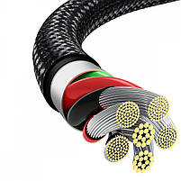 Кабель Baseus Tungsten Gold Fast Charging Type-C 66W (1m), фото 11
