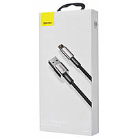 Кабель Baseus Tungsten Gold Fast Charging Lightning 2.4A (2m), фото 3
