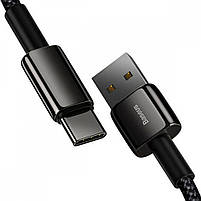 Кабель Baseus Tungsten Gold Fast Charging Lightning 2.4A (2m), фото 6