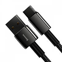 Кабель Baseus Tungsten Gold Fast Charging Lightning 2.4A (2m), фото 7