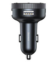 FM/AUX трансмітер модулятор Baseus CCLH-01 Bluetooth 5.0 MP3 VAW (CCLH-01), фото 4