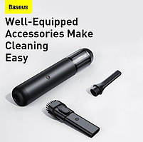 Потужний Портативний Пилосос Baseus A3 Car Vacuum Cleaner (15000pa) Dark Grey, фото 4