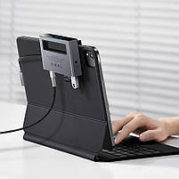 USB-Хаб Baseus Magic Multifunctional Type-C with a Retractable Clip Standard Edition, фото 6