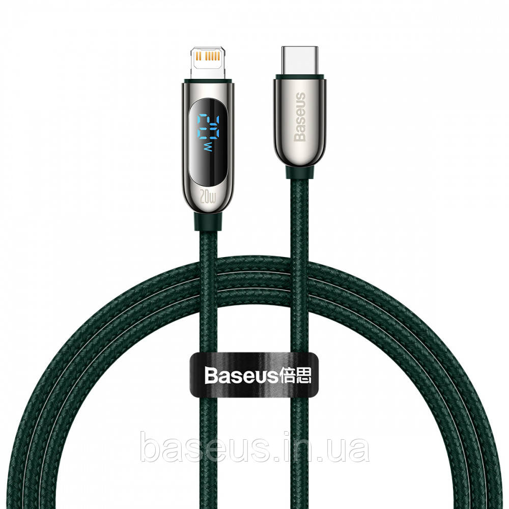 Кабель Baseus Display Fast Charging Type-C to Lightning 20W (1m)
