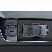 Автодержувач Baseus Easy Control Clamp (Applicable to Round Air Outle), фото 5