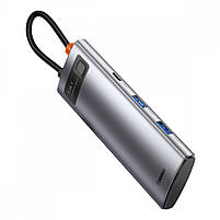 Переходник HUB Baseus Metal Gleam Series 7-in-1 Multifunctional (WKWG020113), фото 7