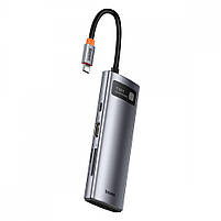 Переходник HUB Baseus Metal Gleam Series 7-in-1 Multifunctional (WKWG020113), фото 9
