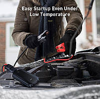 Пуско зарядний пристрій для автомобіля Бустер Baseus Car Jump Starter запуск машини, фото 3
