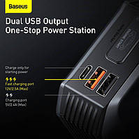 Портативний пусковий пристрій Baseus Super Energy Max Car Jump Starter 20000mAh Black, фото 5