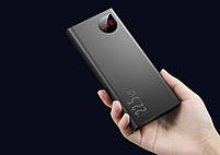 Зовнішній акумулятор, павербанк Baseus Metal Adaman 20000 mah 22.5 w, фото 4