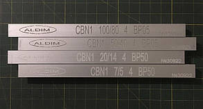 Ельборові бруски ALDIM — набір МФФ 150х12х7х3 з 4 шт.