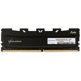 Оперативна пам'ять DDR4 4GB 2666 MHz Black Kudos eXceleram (EKBLACK4042619A) (B)