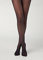 Calzedonia Жіночі колготи з візерунком  С/М  4673 сині