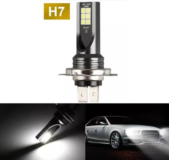 Світлодіодна лампа LED H7 12 SMD 3030 ДХО