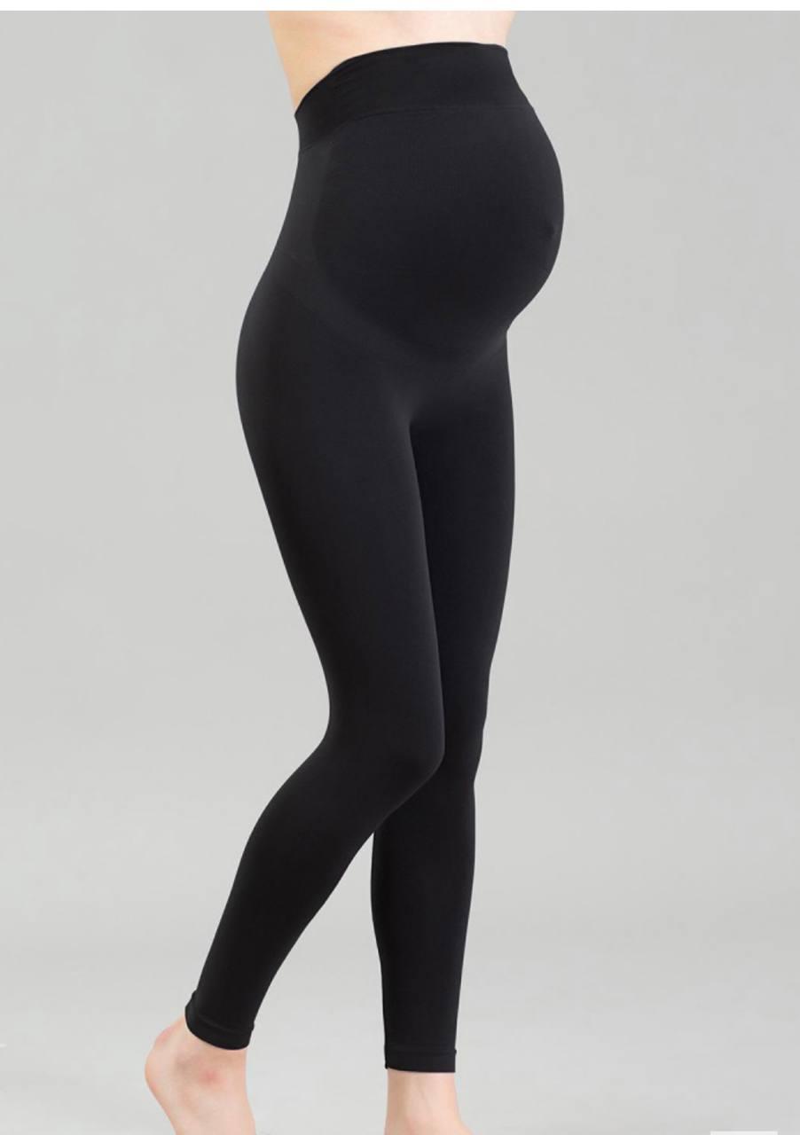 Лосини для вагітних безшовні Giulia Leggings Mama чорного кольору розміри S/M L/XL
