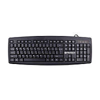 Комплект для роботи за ПК клавіатура провідна та оптична мишка Fantech KM100 чорний