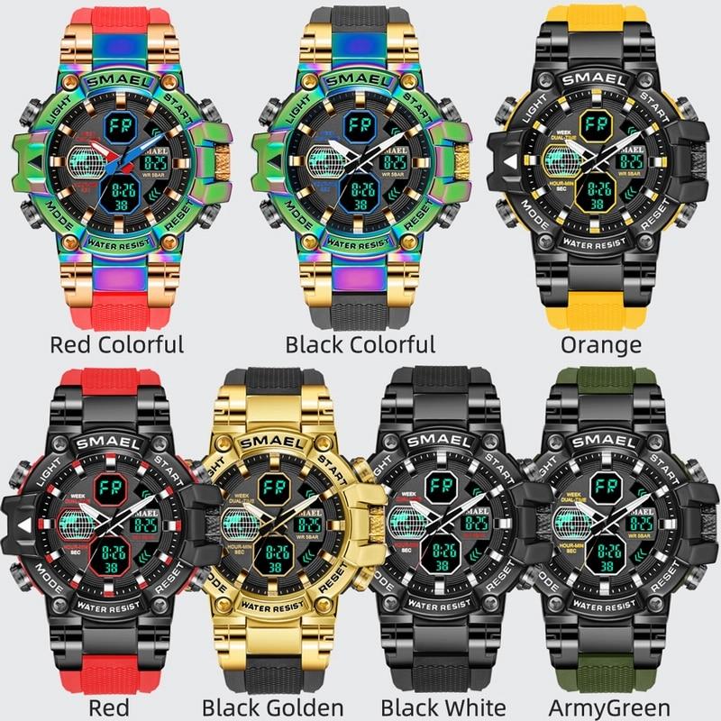Smael military shock watch best sale