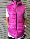 Жилетка жіноча рожева, фото 2