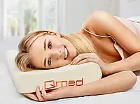 Подушка ортопедическая для сна Qmed Standard Plus Pillow