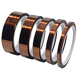 Термостійкий поліамідний скотч, 15мм, фото 2