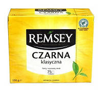 Чай черный классический Remsey Black Tea Klasyczna 75 пакетиков