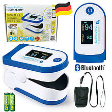 Пальчиковий пульсоксиметр SilverCrest SPO 55 для вимірювання пульсу та сатурації (Німеччина, Bluetooth)